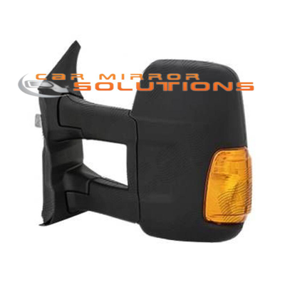 Ford Transit VO MK8 2014 onwards (electric adjustment, long arm, w indicator) Passenger Side Mirror - Car Mirror Solutions