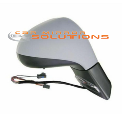 Peugeot 308 T7 2007-2013 (autofold, w puddle) Driver Side Mirror - Car Mirror Solutions