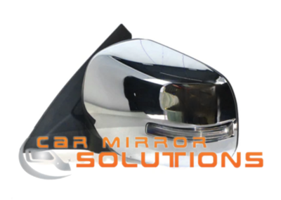 Mitsubishi Challenger PC 07/2013-2016 (w indicator) Chrome Passenger Side Mirror - Car Mirror Solutions