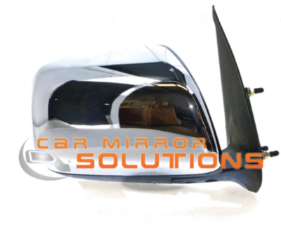 Toyota Hilux 2005-2015 SR/SR5/Workmate Chrome Driver Side Mirror - Car Mirror Solutions