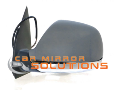 VW Amarok 2H 01/2012 onwards (chrome base) Passenger Side Mirror - Car Mirror Solutions