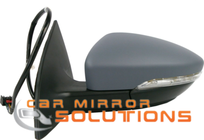 VW Passat CC 01/2009-06/2012 (autofold, w puddle)  Passenger Side Mirror - Car Mirror Solutions